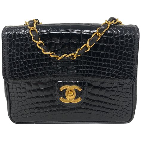 chanel croco bag|crocodile chanel bags for women.